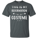 Funny This Is My Reformation Costume Halloween T-shirt_black=