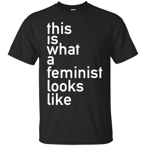 This is What a Feminist Looks Like Helvetica T-Shirt_Black