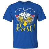 Oktoberfest T Shirt - Prost German Flag Heart Shirts_Black
