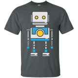 Robot Shirt for MEN WOMAN and YOUTH_Black