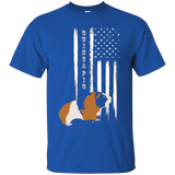 Guinea Pig Pet Us America Usa United States T-shirt_black