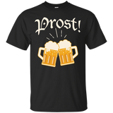 Oktoberfest Prost! T Shirt - Beer Mug Drinking Team Tee_Black
