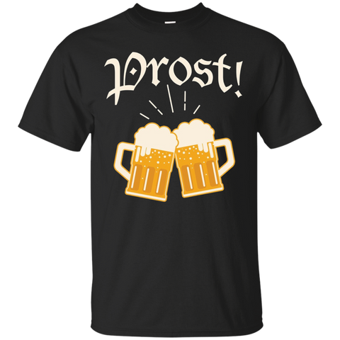Oktoberfest Prost! T Shirt - Beer Mug Drinking Team Tee_Black