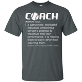 Coach Definition Tshirt Funny Coach Tee_black