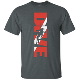 Scuba Diving T-Shirt DIVE on Dan safety with a Diver._Black