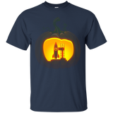 Rocket Pumpkin Halloween Shirt_black=