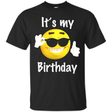 It's My Birthday Emoji T Shirt Boys And Girls Funny Shirt