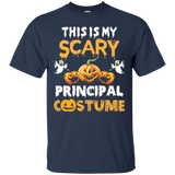 This is my Scary Principal Costume Halloween T-Shirt_Black