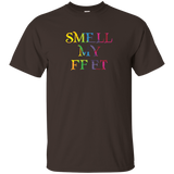 Smell My Feet T-shirt - Funny Halloween Tee For Him Or Her_black=