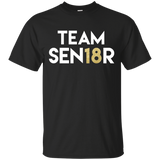 Team Senior Shirt Graduating Class of 2018 Shiney Tee_Black