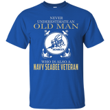Navy Seabee Veteran T-Shirt_Black