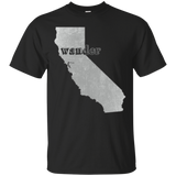 California Wander T-shirt For Travelers And Wanderers_black