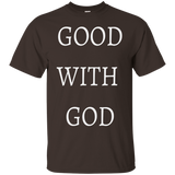 Christian Clothing Good With God T- Shirt Religious Tee_black