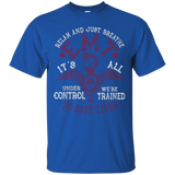 Relax And Just Breathe EMT T Shirt_Black