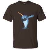 Narwhal T Shirt Funny Dabbing Dab Dance TShirt Kids Adults_Navy