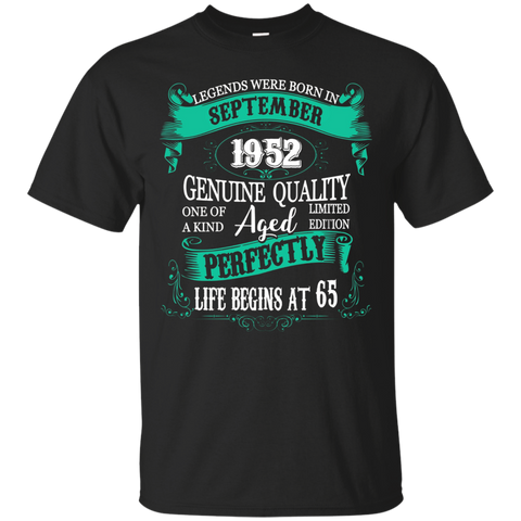 Legends Were Born In September 1952 - 65th Birthday Gift