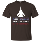 Air Force Shirt Men. Military Gift Ideas For Air Force Wife_black