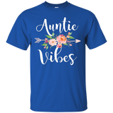 Auntie Vibes Cute Aunt Life Shirt_black=