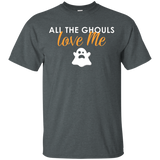 All The Ghouls Love Me T Shirt Funny Halloween Tee_black