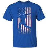 American Flag Baseball Shirt_black