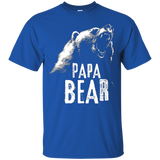Papa Bear Best Dad TShirt Fathers Day Father Pop Gift_Black
