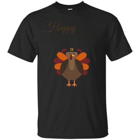 Happy Thanksgiving T-shirt_black