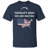 We Are Waiting Total Solar Eclipse 2024 T-Shirt_Black