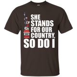 Statue Of Liberty Stand Up For The Anthem Patriotic Shirt_black=