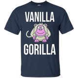 The Vanilla Gorilla - Cute Albino Gorilla T-Shirt_Black