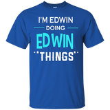 I'm Ethan Doing Ethan Things Funny First Name T-shirt_black=