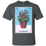 La Maceta Card T-shirt Flowerpot Loteria Tarot