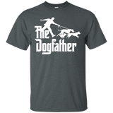 The Dogfather Tshirt Dog Lover Gifts Dad Men Father's Day_Black