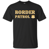 Border Patrol Diy Halloween Costume T-shirt_black=