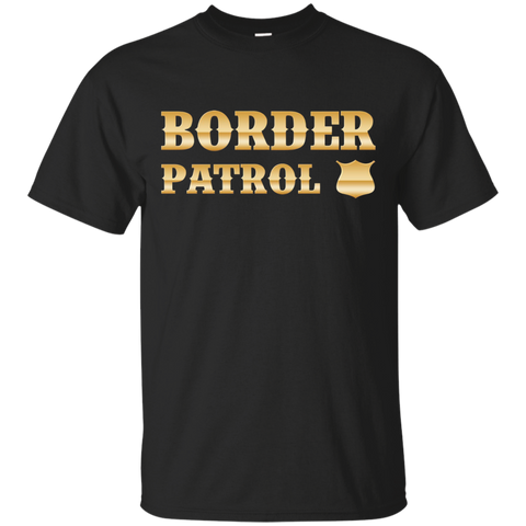 Border Patrol Diy Halloween Costume T-shirt_black=