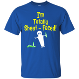 I'm Totally Sheet Faced! Halloween Beer Classic T Shirt_black=