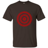 Red Target Bulls Eye T-Shirt_Black