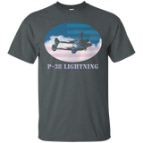 Cool Ww2 Fighter Plane P-38 Lightning_black