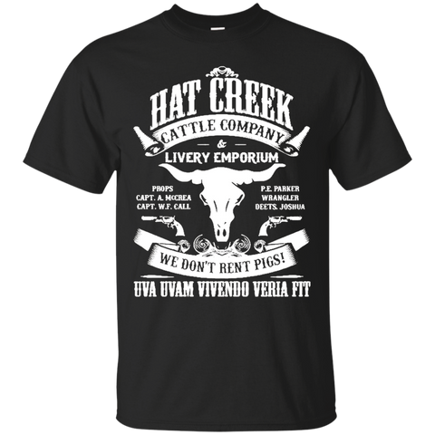 Lonesome Dove Hat Creek Cattle Company Shirt_black=