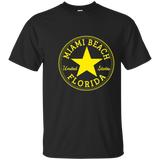 MIAMI BEACH - FLORIDA United States USA T-Shirt Relaxed Fit_Navy