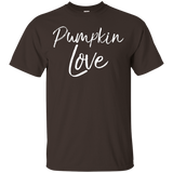 Pumpkin Love Shirt Cute Funny Autumn Tee_Black
