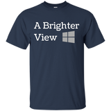 A Brighter View On Life T Shirt For A Happy Positive Look_black=