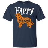 Happy Halloween T-shirt - Bernese Mountain Dog Halloween Tee_black=