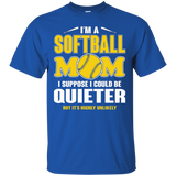 I'm A Softball Mom T Shirt, Cool Mom T Shirt, Mother T Shirt