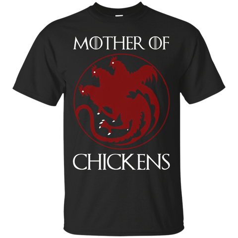 Women's Mother of Chickens t-shirt_Black