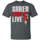 Shred Ride Live Mountainboarding Enthusiast T-shirt_black=