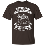 Womens Assuming Jeep Grandma T-shirt_Black