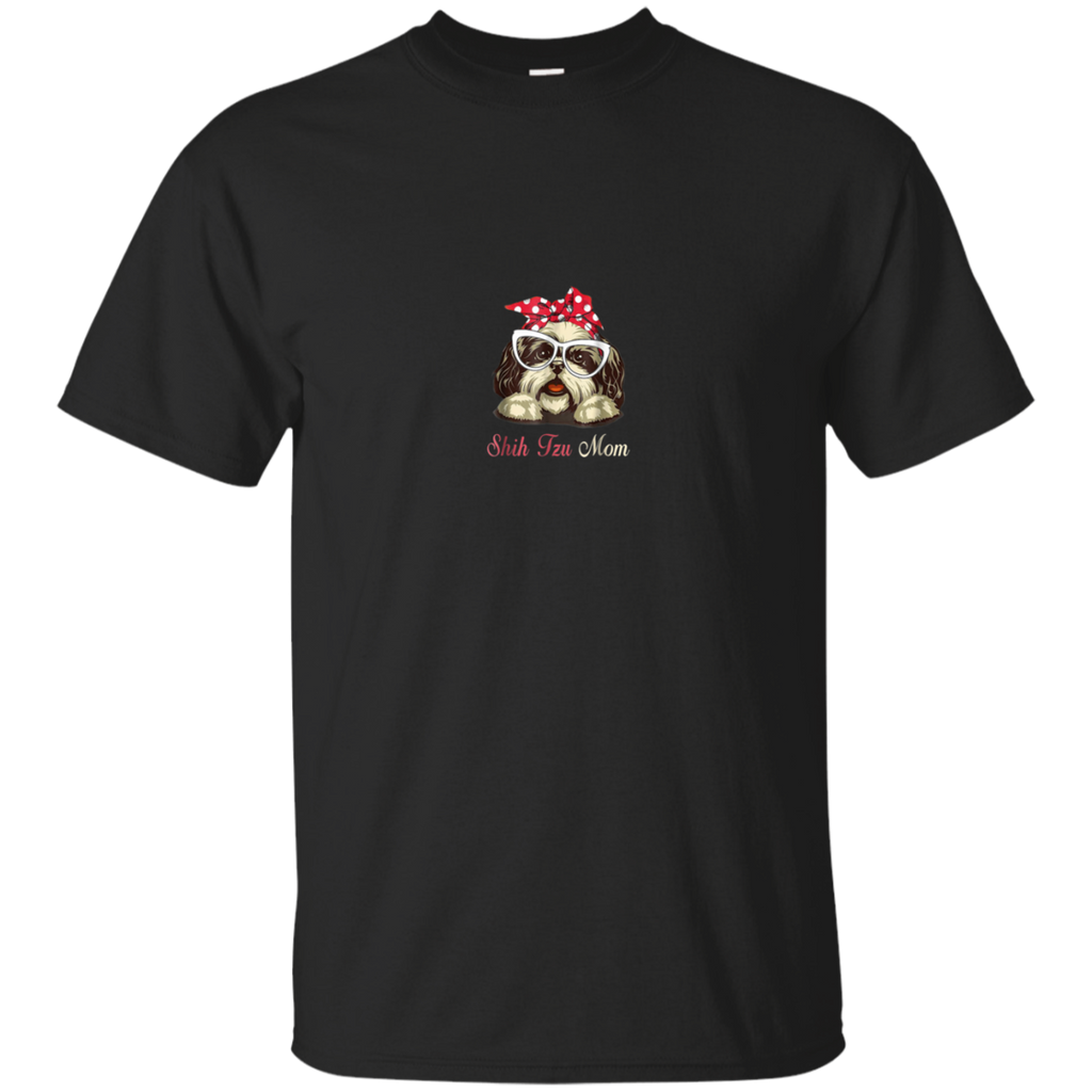 Shih Tzu Mom T-shirt, T-shirt For Shih Tzu Lovers=