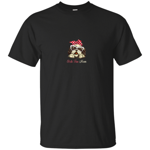Shih Tzu Mom T-shirt, T-shirt For Shih Tzu Lovers=
