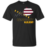 Total Solar Eclipse Across Kentucky USA T-shirt_Black