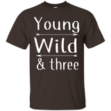 Young Wild and Three Gift T-Shirt_Black